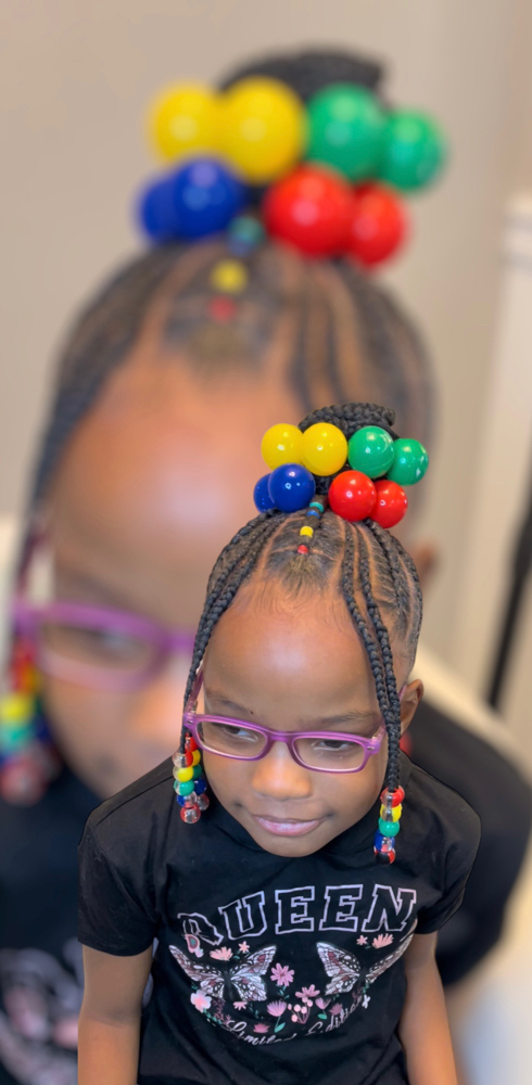 Stitched Ponytail For Kids