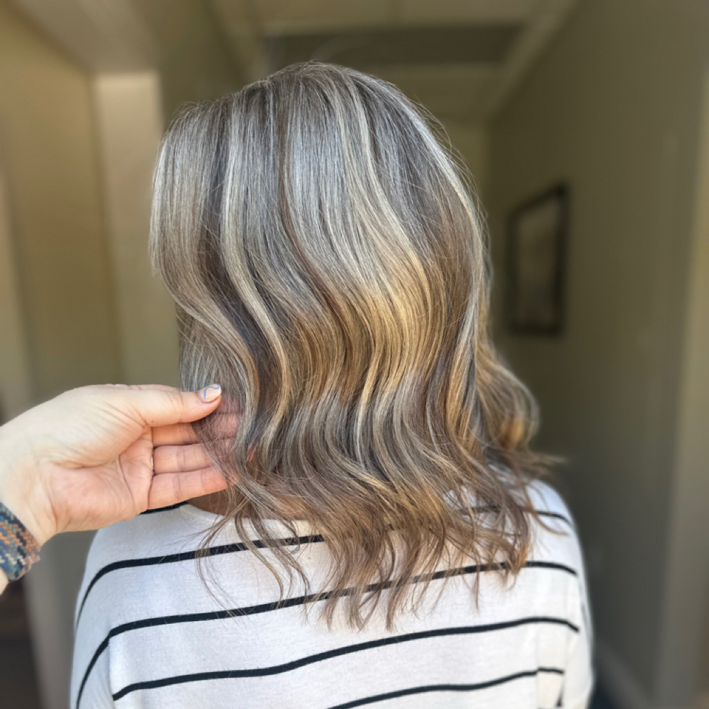 Grey Blending at Expressions Salon & Studio in Anniston, AL