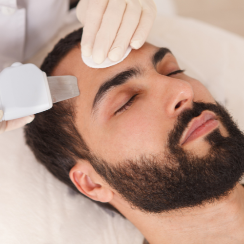 Men with Beards Treatment Facial