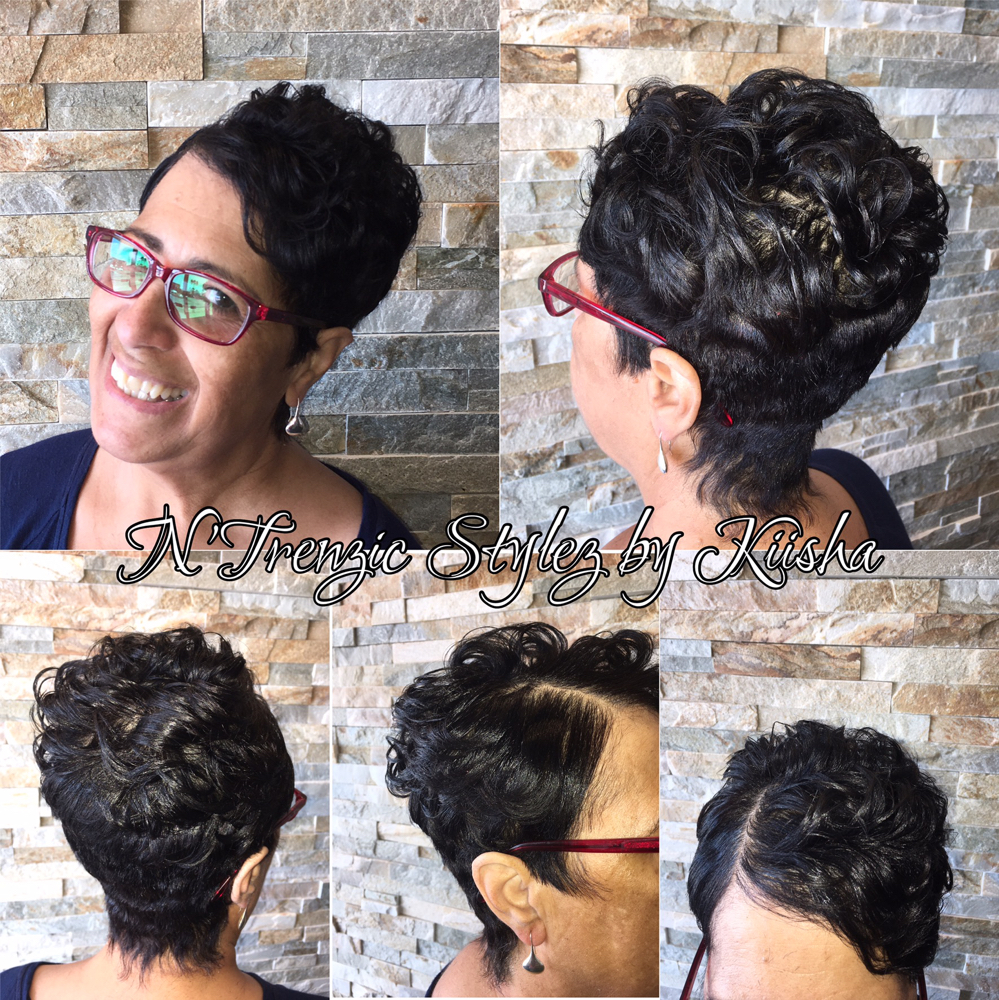 Relaxer Retouch Pixie Cut Length