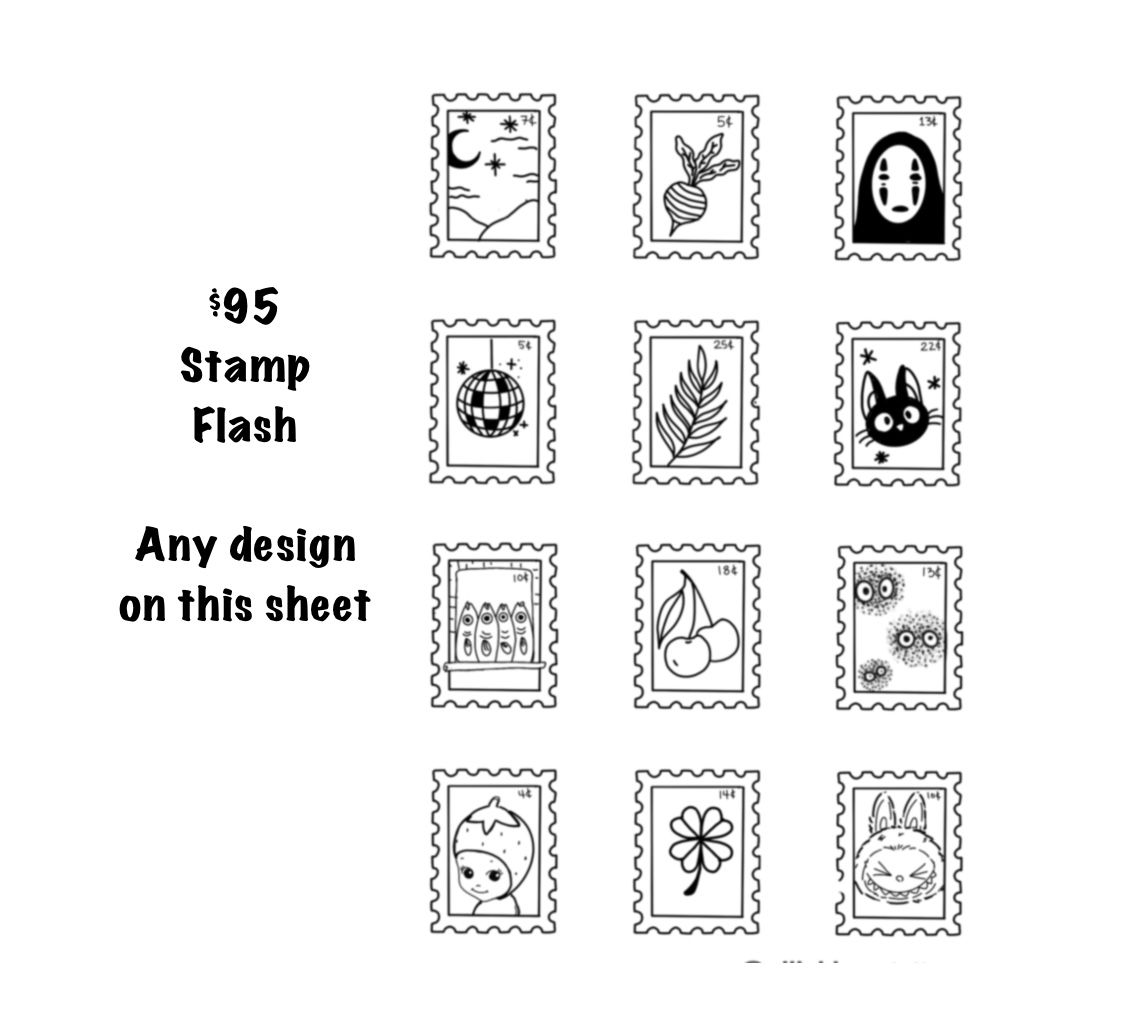 $95 Stamp Flash