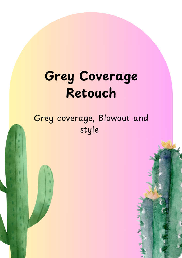 Grey Coverage Retouch