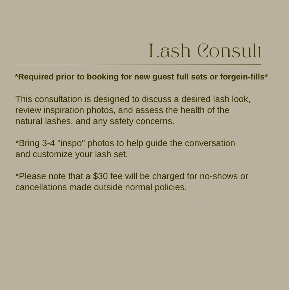 Lash Consult at Foxy’s Beauty Lounge in Waterloo, IA