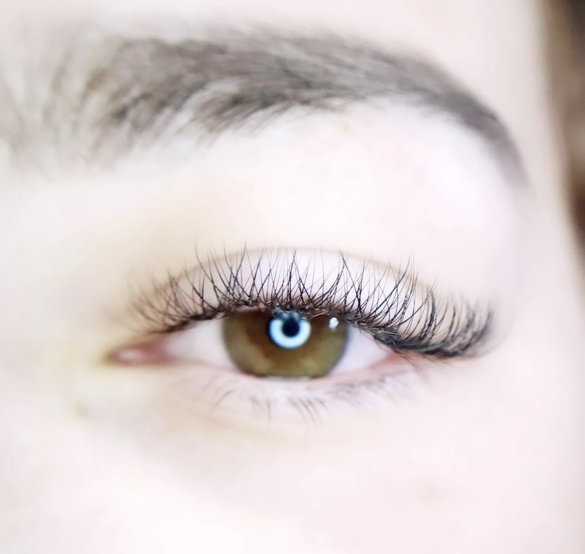 Partial lash extension set