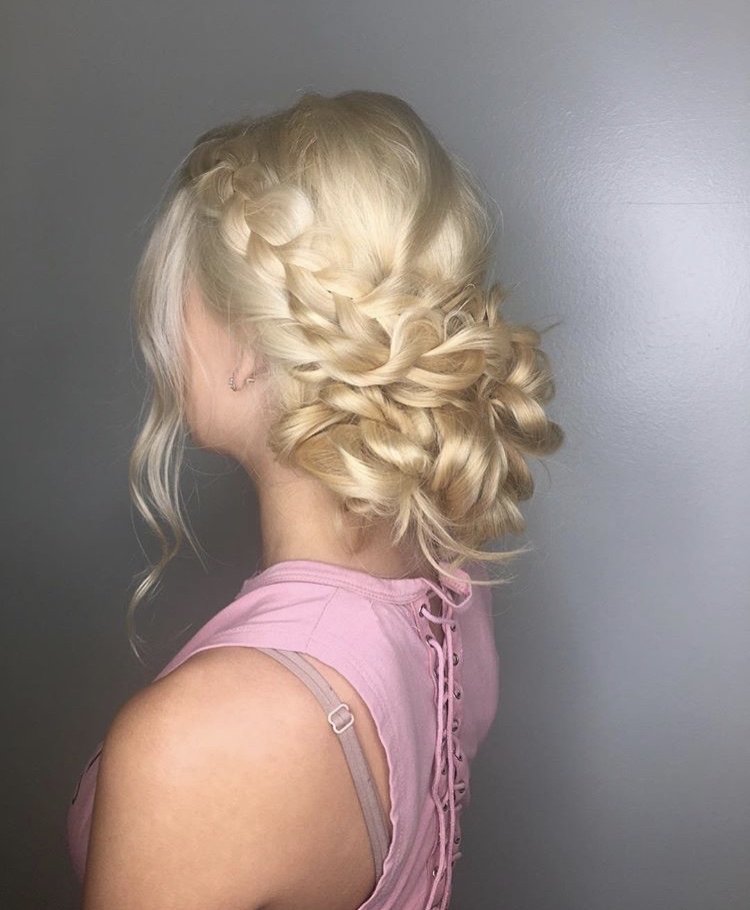 Dry Style Updo