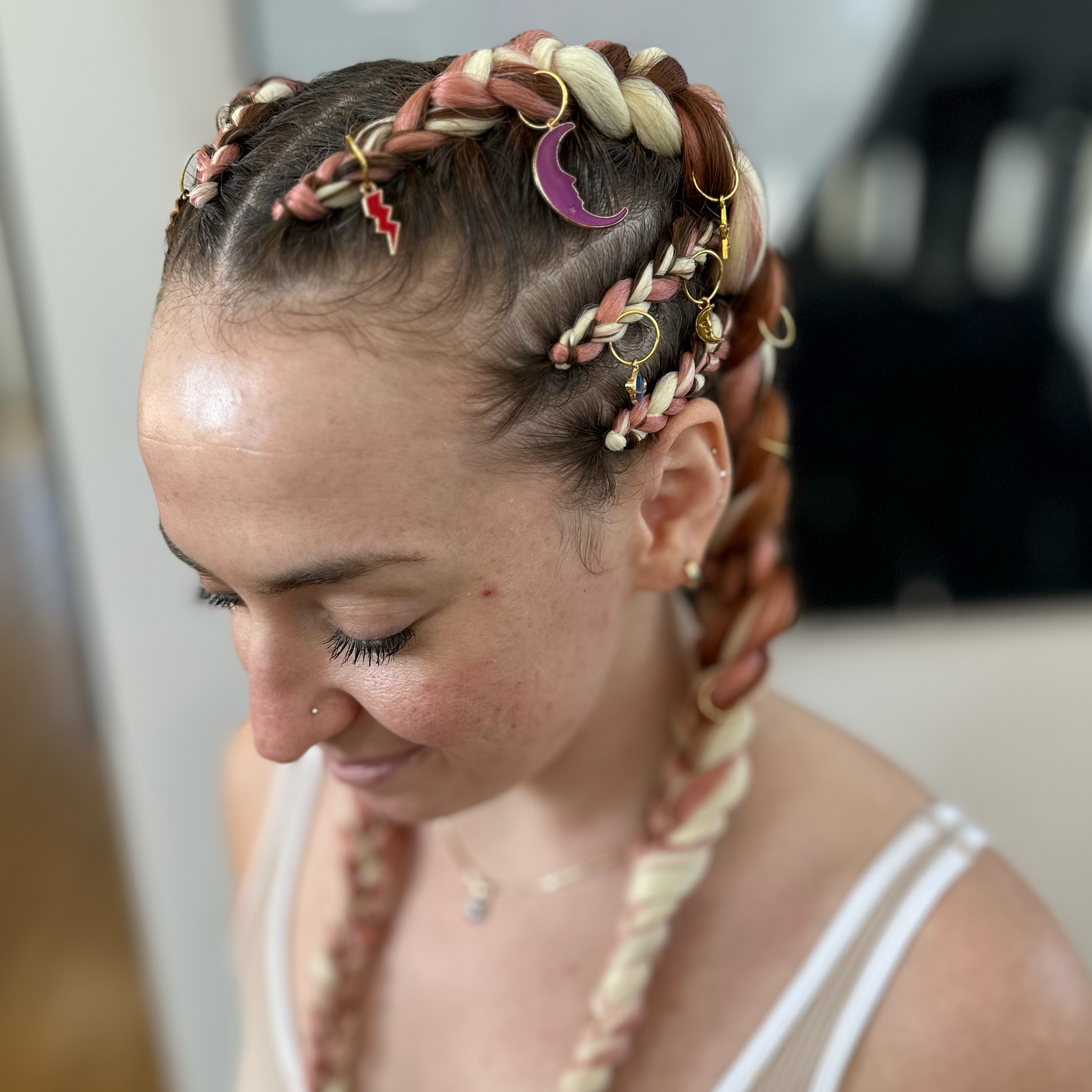 Add Detail Braids at Glam Up