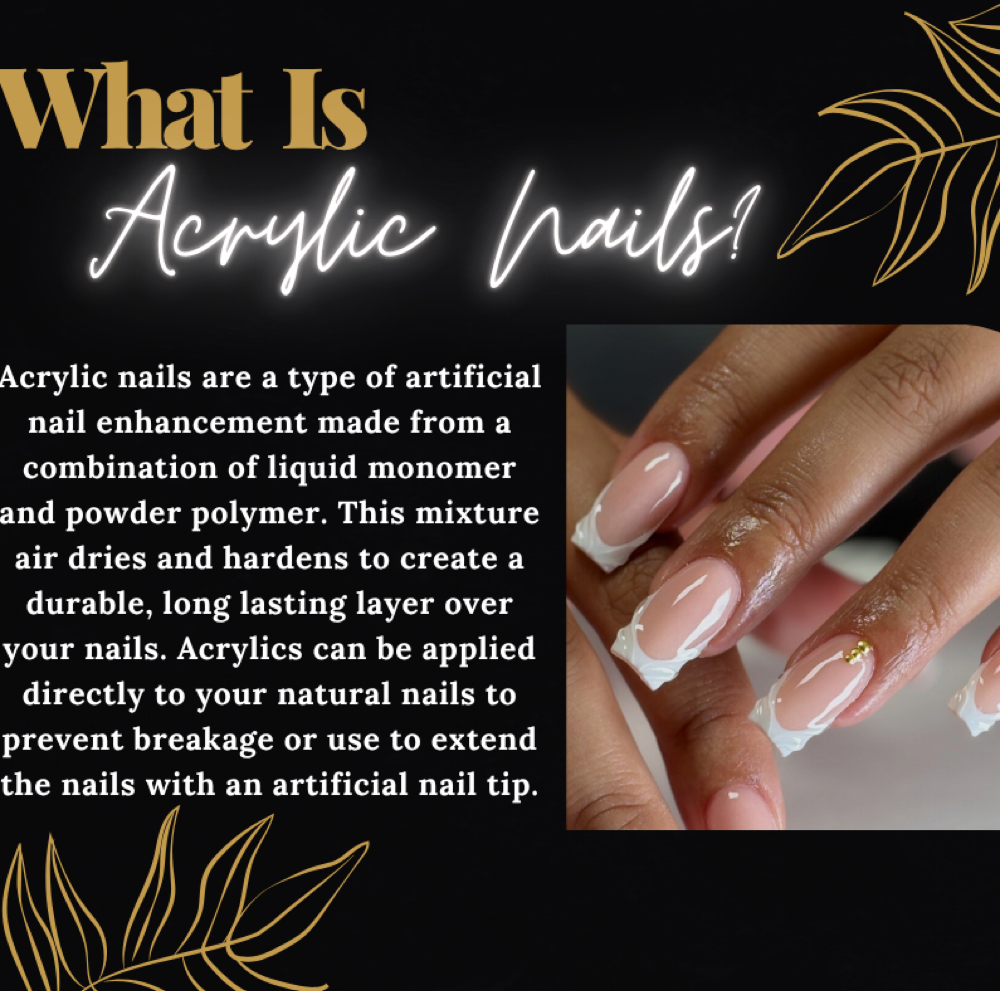 Acrylic Nails Full Set at William Paul Hair Studio & Spa in Melbourne, FL