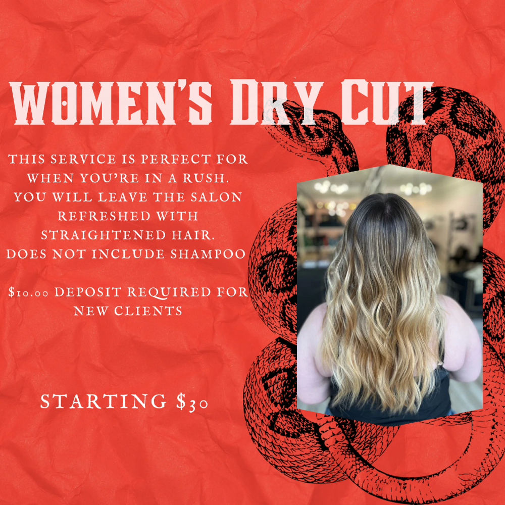 Womens Dry Cut