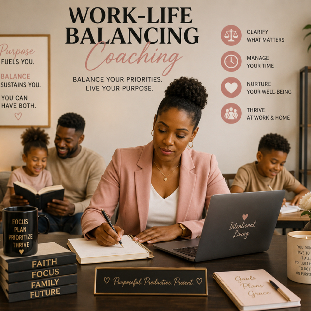 Work-Life Balance Coaching at Re-Aligning Purpose Coaching