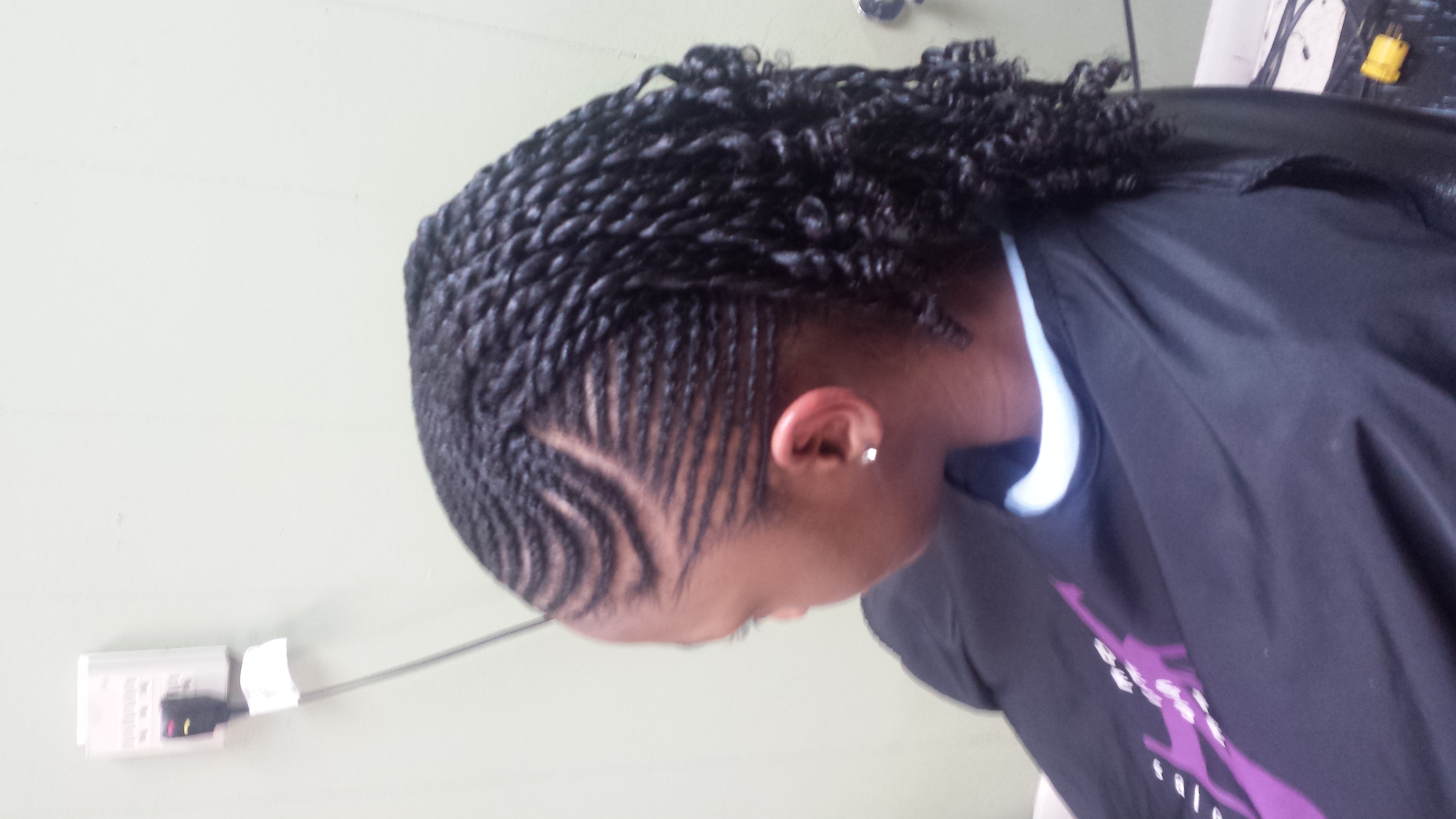 Cornrow Style Natural Hair