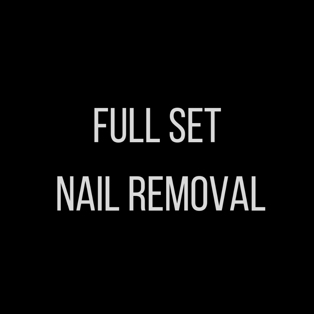 Full Set Nail Removal