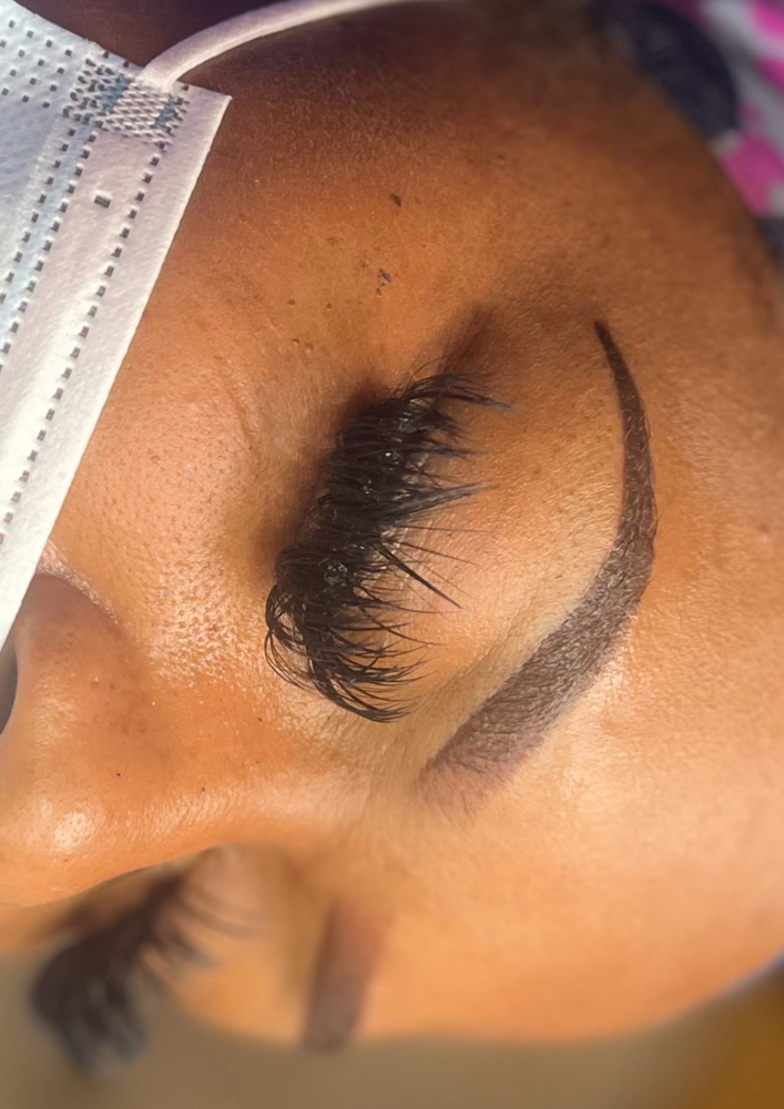 Ombre Powder Brow Tattoo