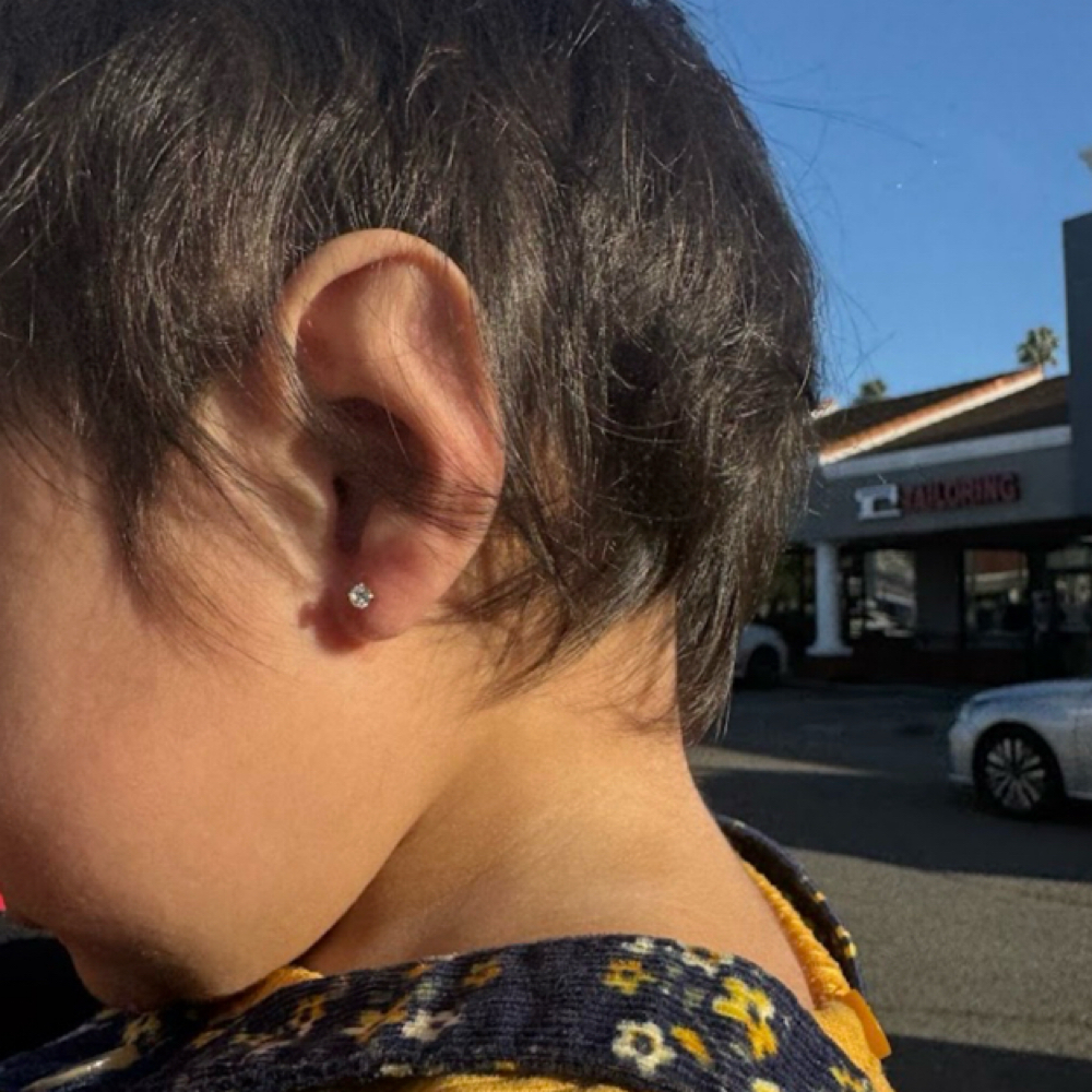 Lobes (Ages 3 Months- 3 Years) at Vita Aurelia Piercings in Temecula, CA