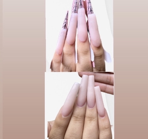Acrylic Full Set (X-Long) at Kinas Nails in Lemon Grove, CA