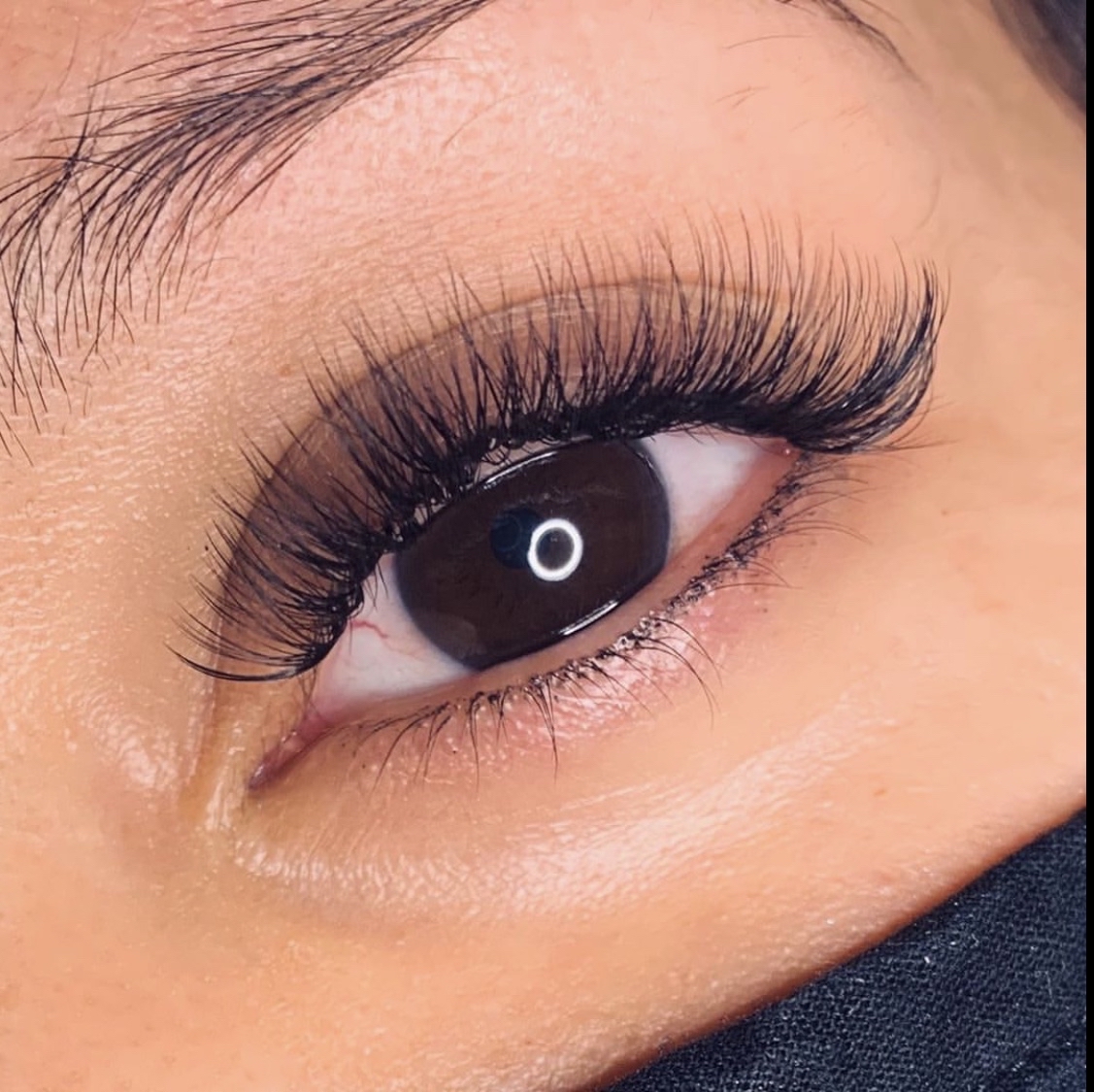 Hybrid Eyelash Extensions