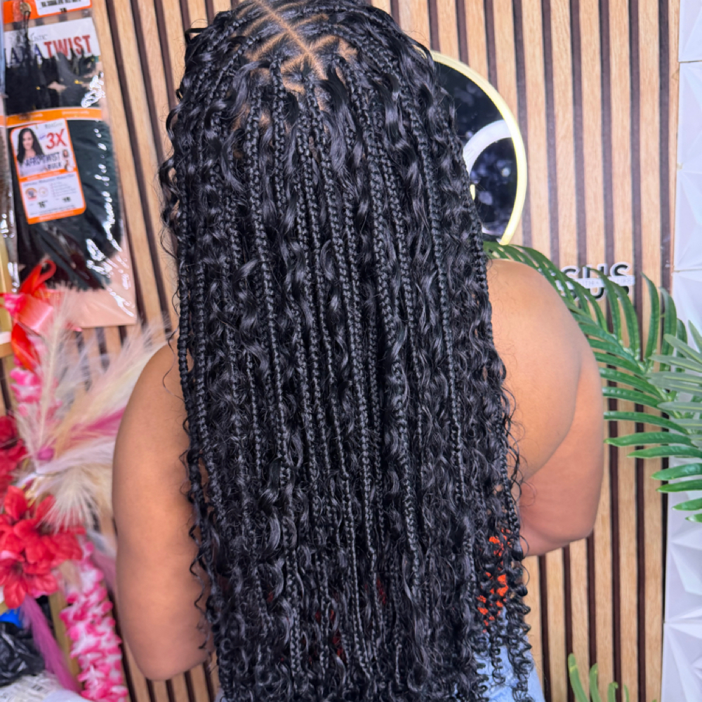 Boho Braid at Vanouhair beauty in Philadelfia, PA