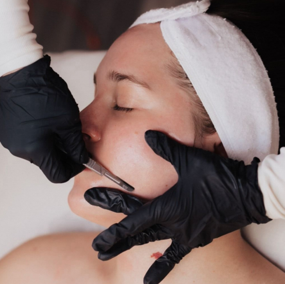 Dermaplane Facial at Midwest Mane Society in Lincoln, NE