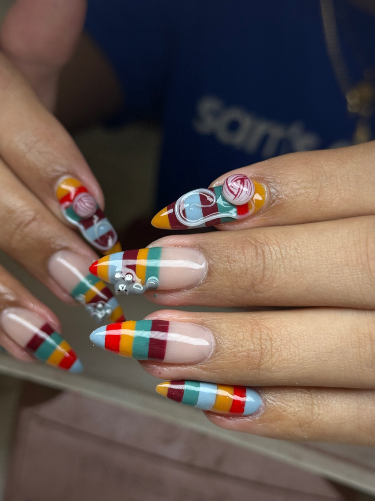 Medium/Long Structural Mani at Nailsbykathaa in Omaha, NE