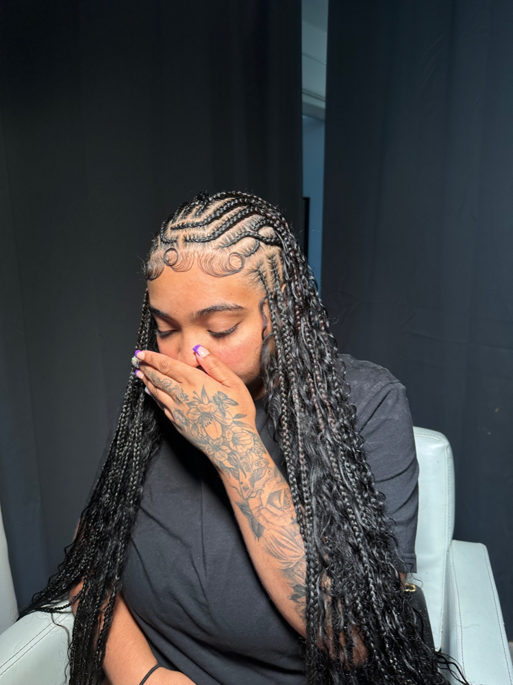 Small tribal braids