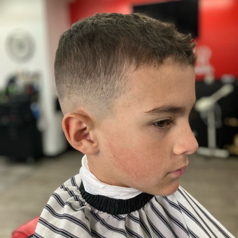 Kids Haircut (12 and Under) (KK) at Tailored Barber Co. in Roy, UT