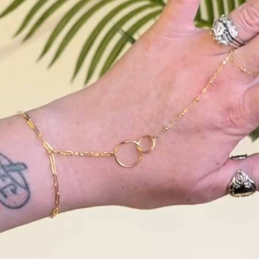 Gold Infinity Chain at Lotus Moon Esthetics in Mesa, AZ