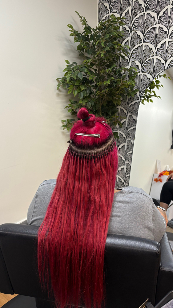 Hair Extensions Itips at Cheyennes Booth in Norwalk, CA