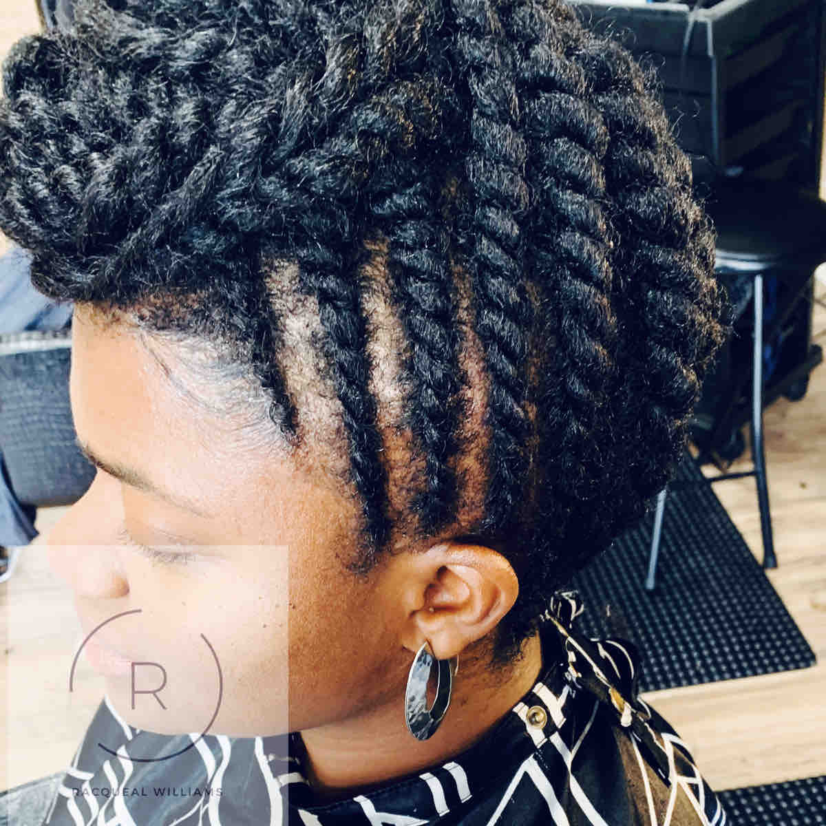Flat twist / natural Hair