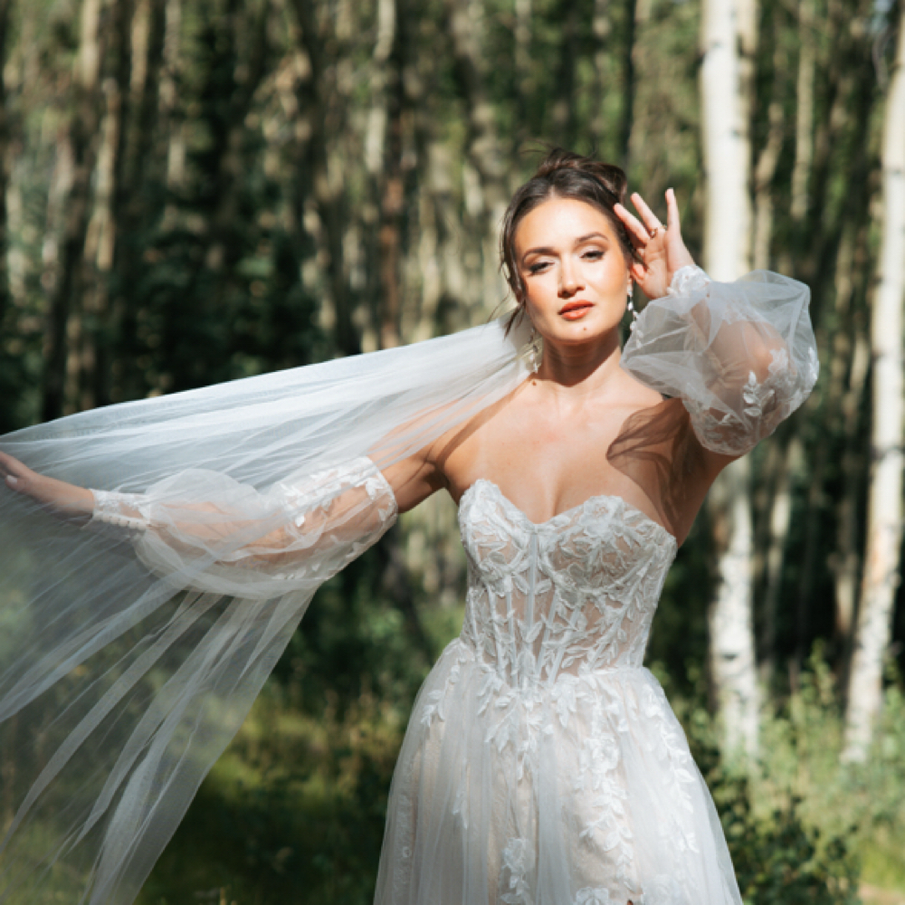 Bridal Hair & Makeup Glam at Karen Medina in Boulder, CO