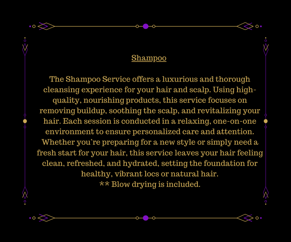 Shampoo Only