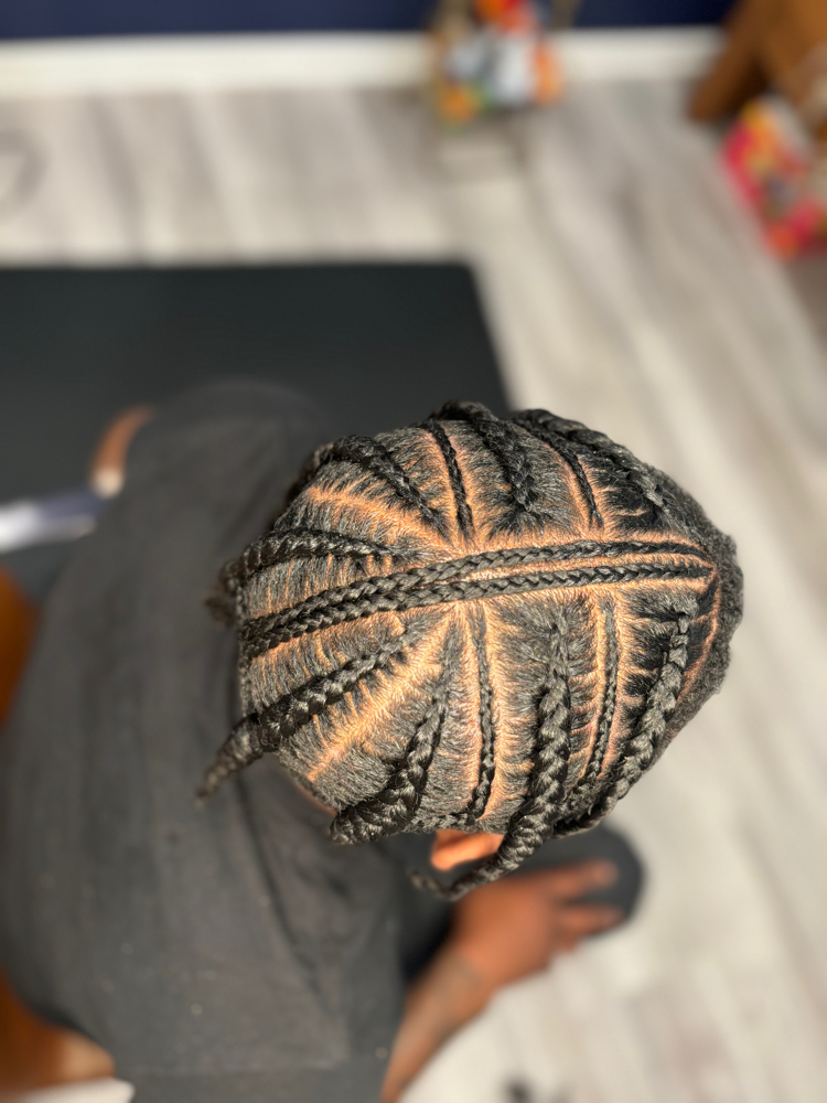 Men Scalp Braids