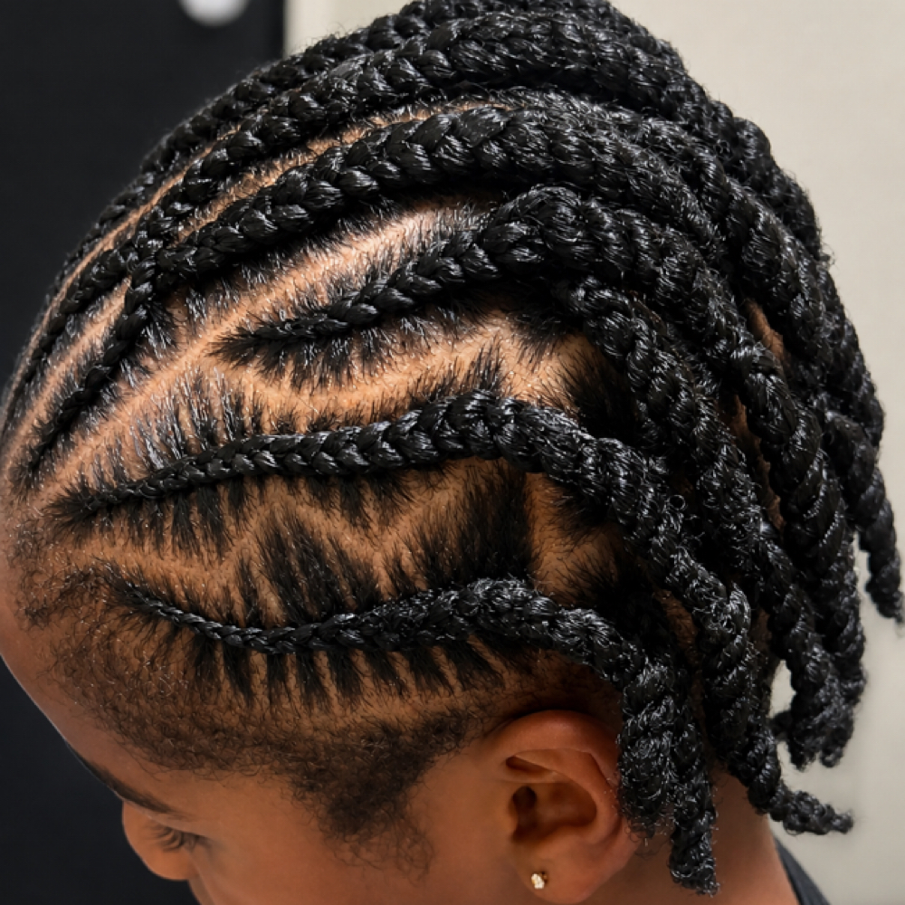 Boys Half & Half at B Diva Braids and Locs in Statesville, NC