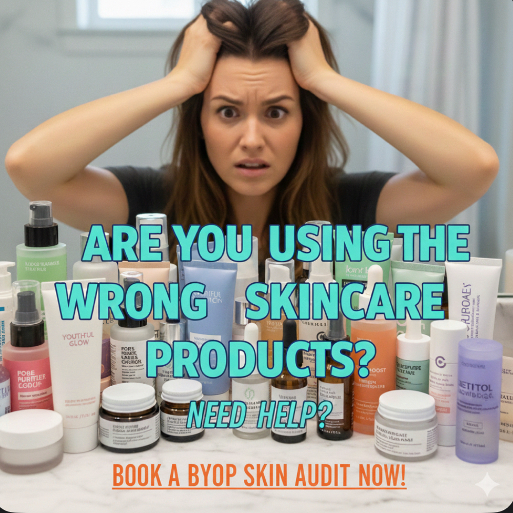 BYOP: Shop Your Skincare -Audit at RAINA SKIN LUX & SPA in San Antonio, TX