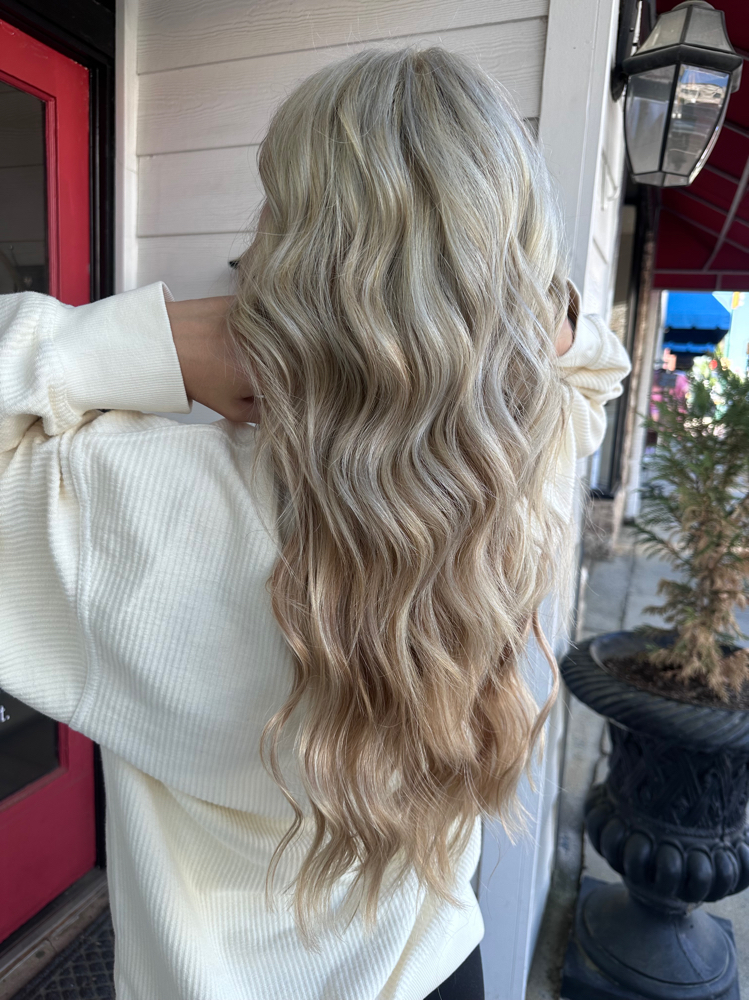 Extension sew in at Hair by Kennedy in Monroe, NC