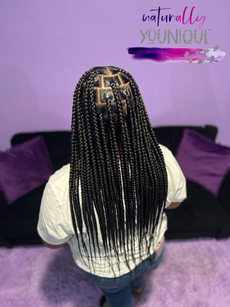Kids Medium Knotless at Naturally Younique Studio in Coatesville, PA