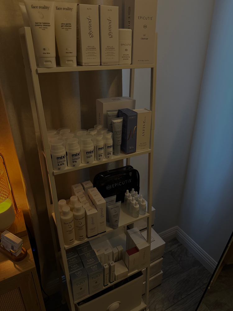 Product pickup at Nalani.esthetics in Bakersfield, CA