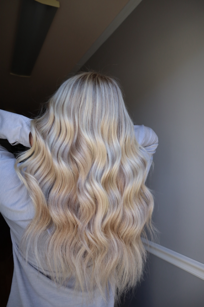 Beaded Weft Installation at The Braided Blondie in Boston, GA