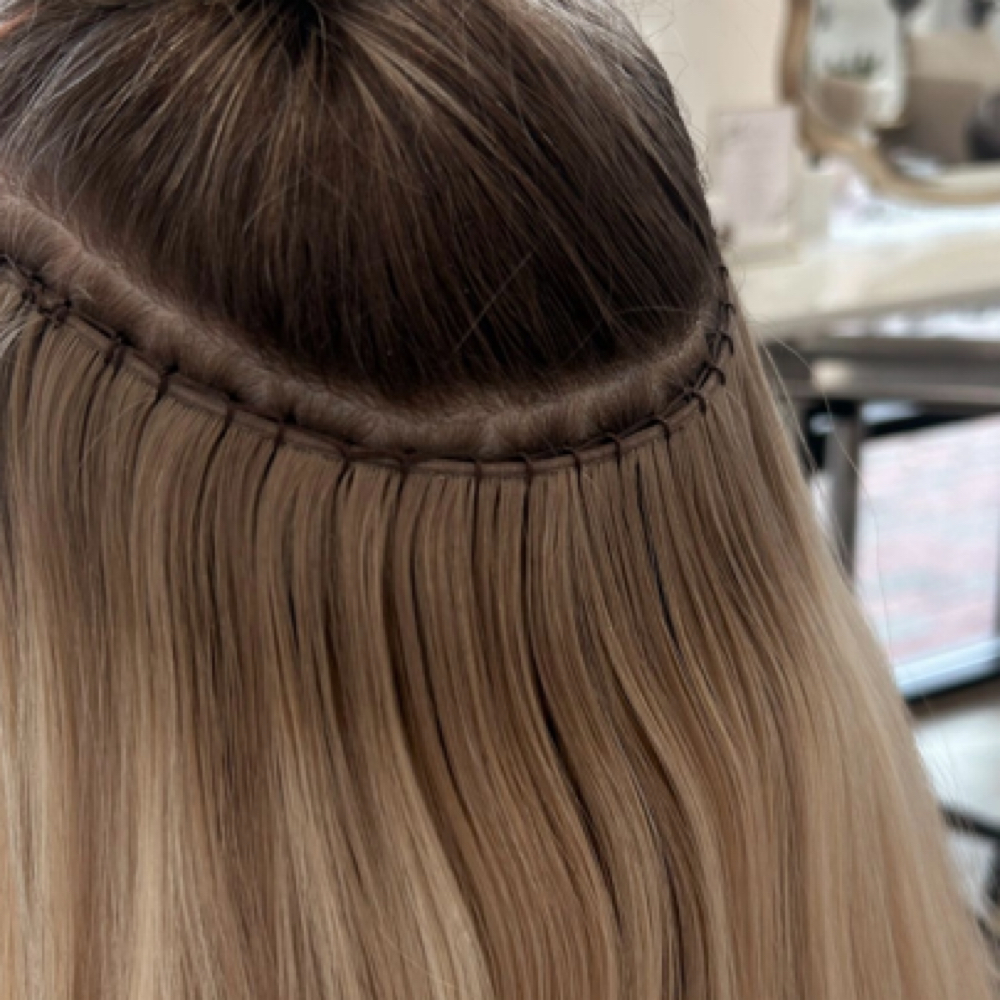 Two Row Sew In Extension Install- at The Butterfly Loft in Fenton, MI