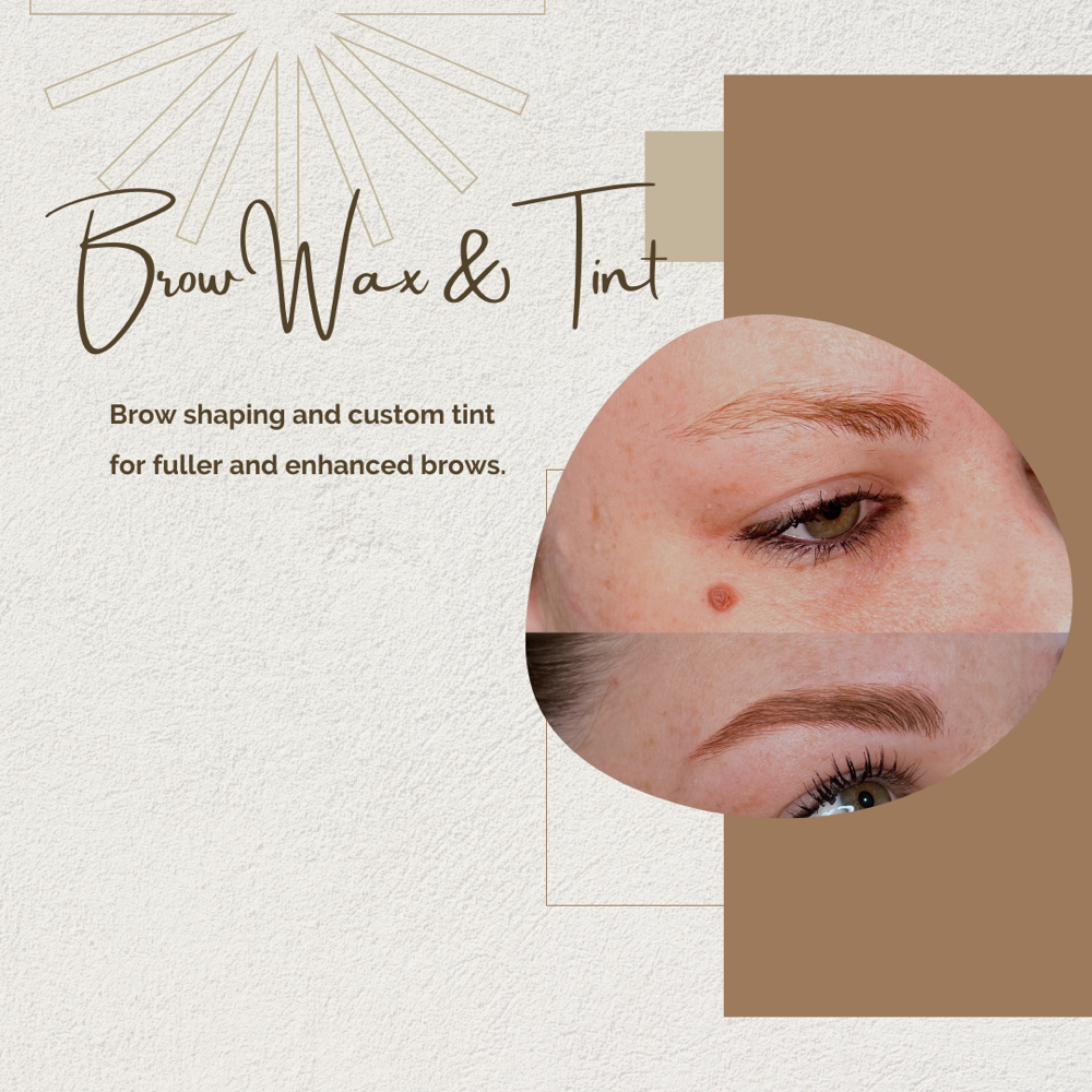 Brow Wax + Tint