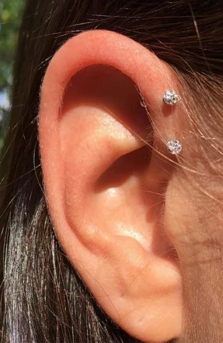 Forward Helix Piercing