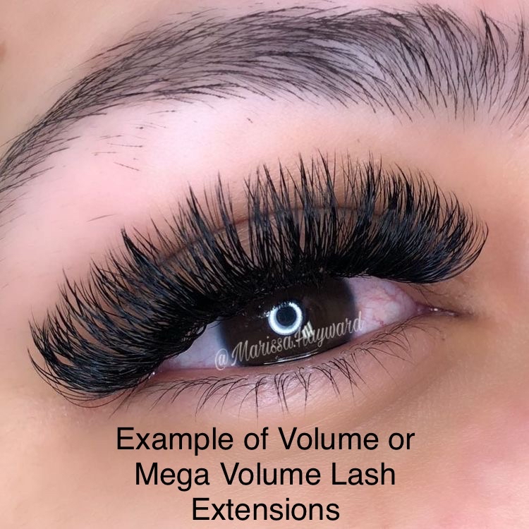 Volume Led Lashes Full Set