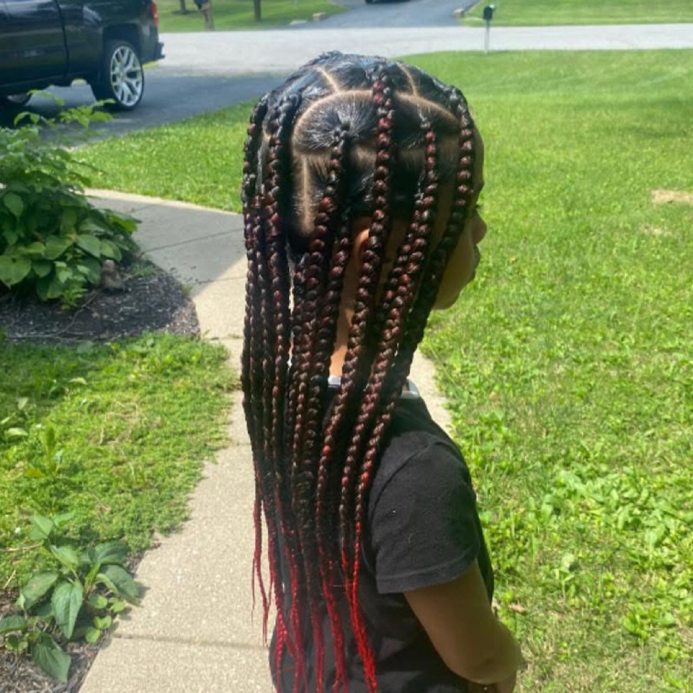 Jumbo Knotless (hair provided) at Don Allen's Hair Care Salon in Greenwood, IN