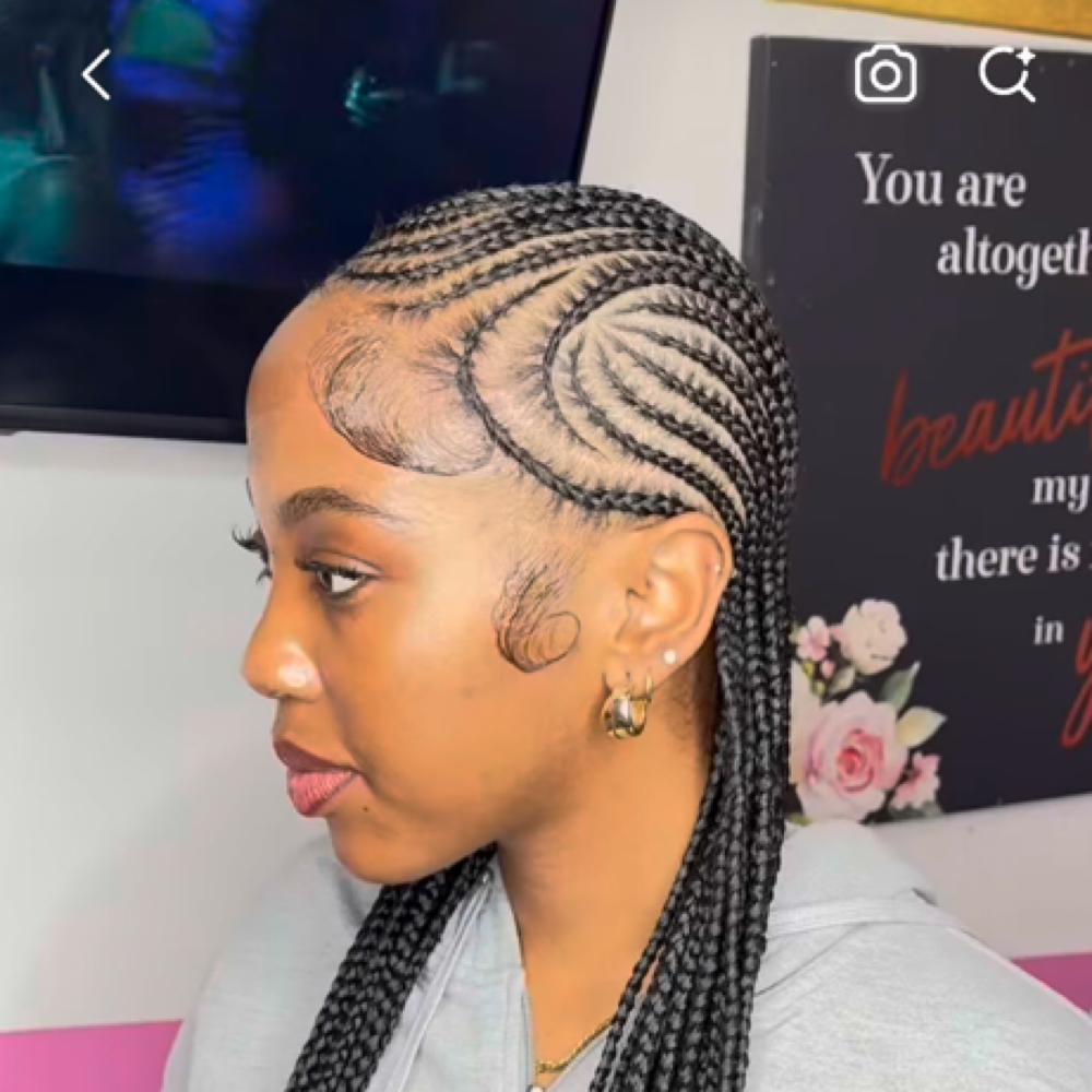 Stitch Braids at YolesBeautyMark in fort pierce, FL