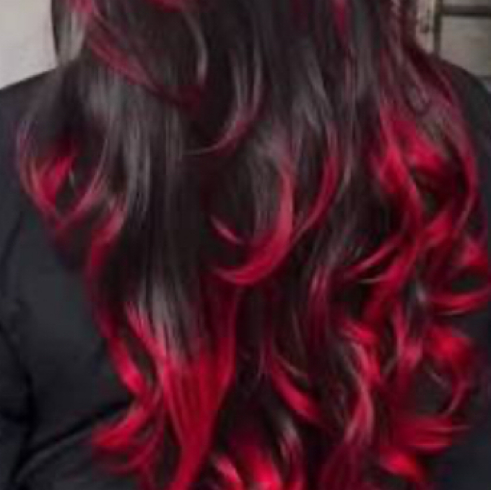 Dip Dye Tips at Hair & Lash By Gabi in Laurel, MD