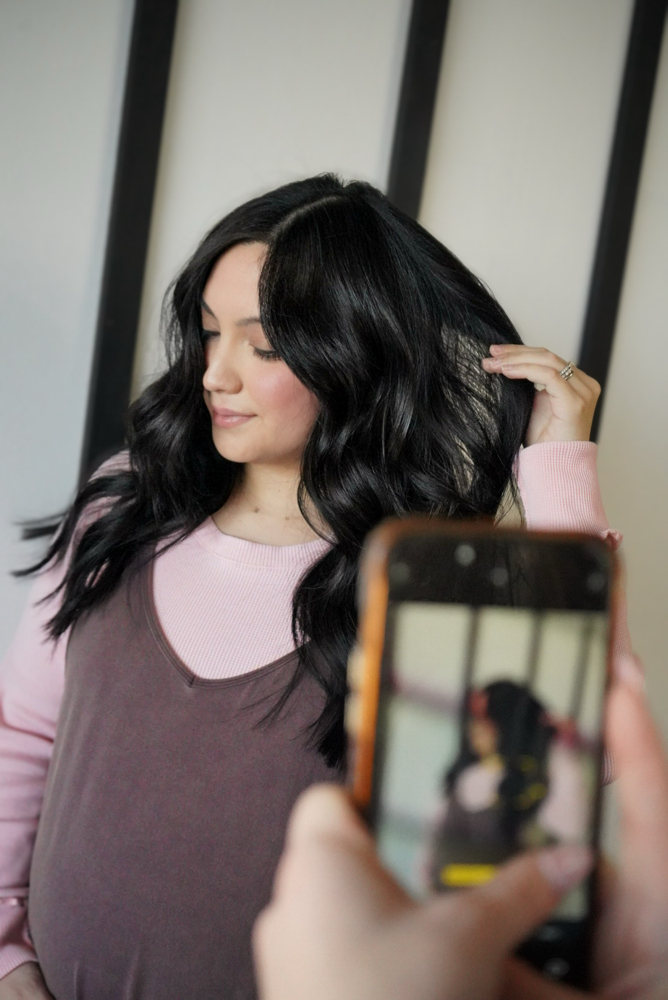 Install + Blowout at Blonde & Beyond in Monroe, LA