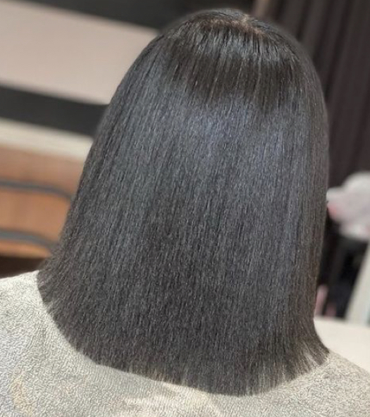 One Length Trim at To Be Crowned By Nina Lynn in Emmaus, PA