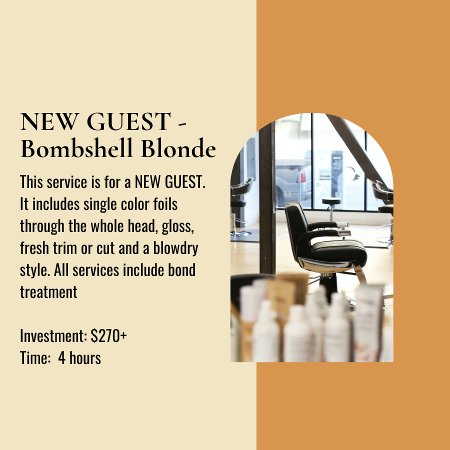 NEW GUEST - Bombshell Blonde