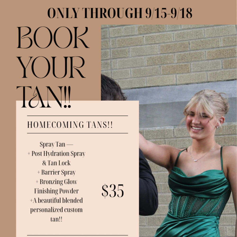 Homecoming Spray Tan Special ✨ at Beauty by Samantha Lynn in Dry Ridge, KY