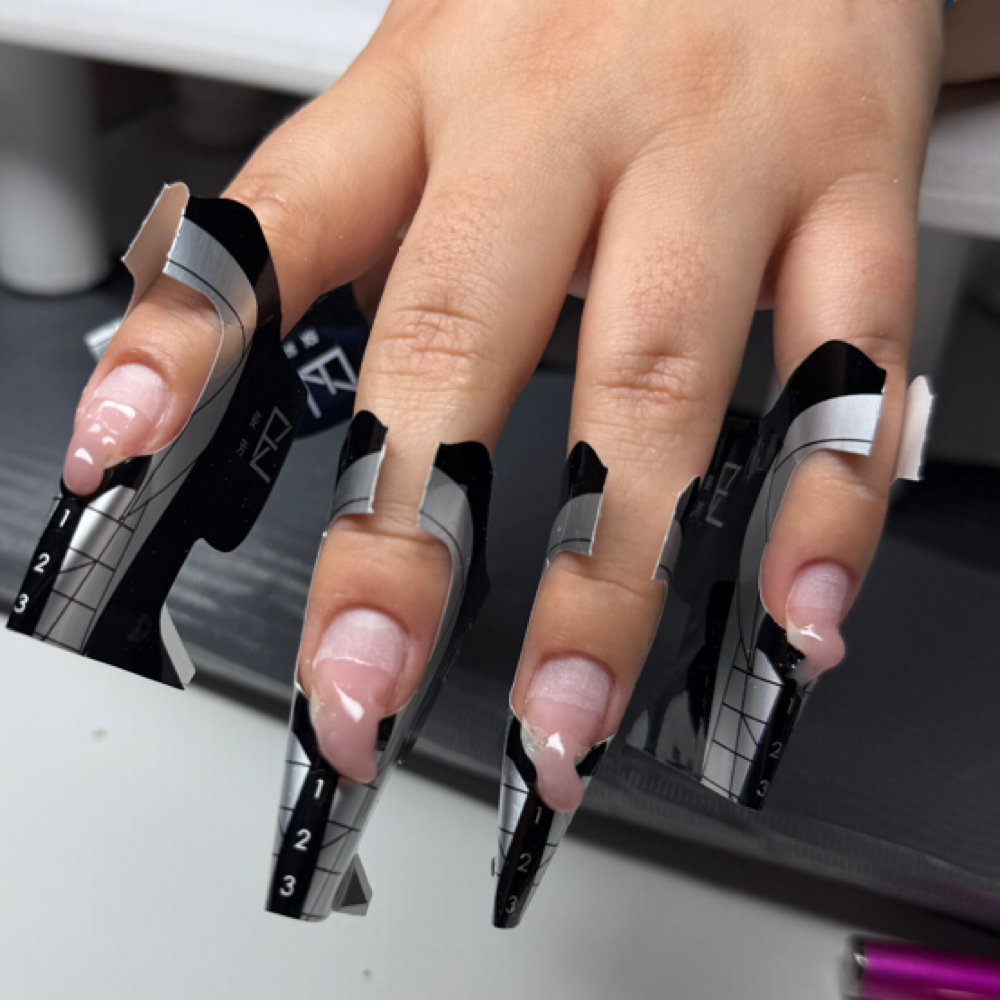 Hard Gel ExtensionsShort-med Length at Beauty By Rachel B in Kensington, MD