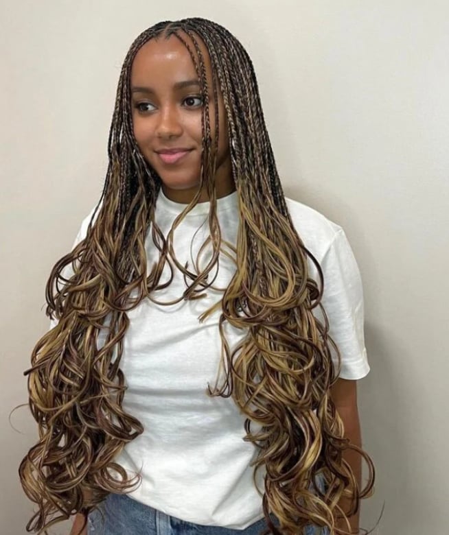 French Curl Braid