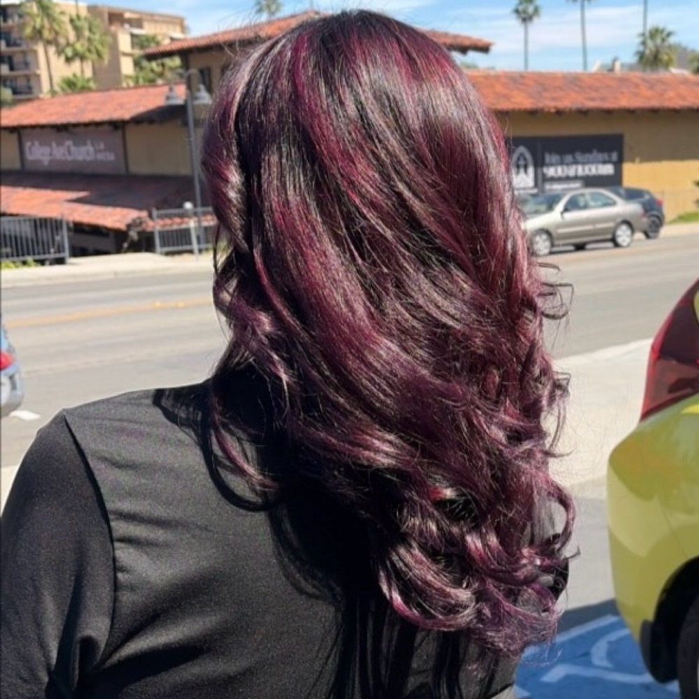 Glossing + Haircut at Pret-a-Porter Salon @ Corva Studio in La Mesa, CA